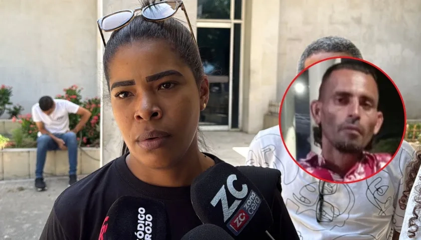 María Angélica Meza, hermana de  Kevin José Meza.