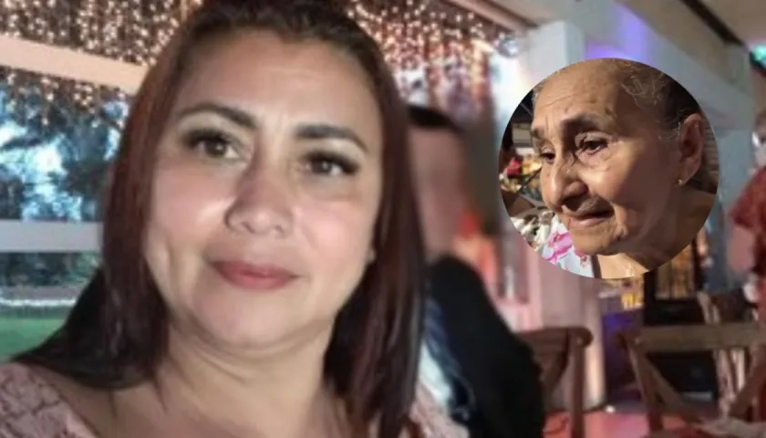 Yulixa Consuelo Toloza y su mamá, Nubia Luz Toloza.