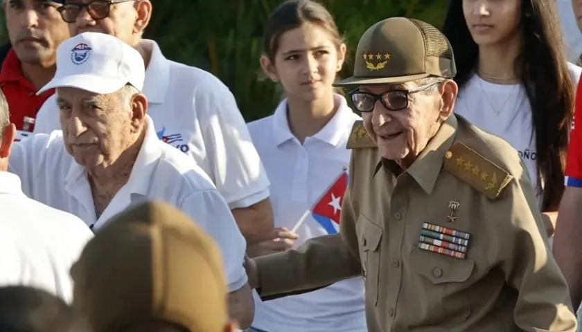 El expresidente cubano Raúl Castro.