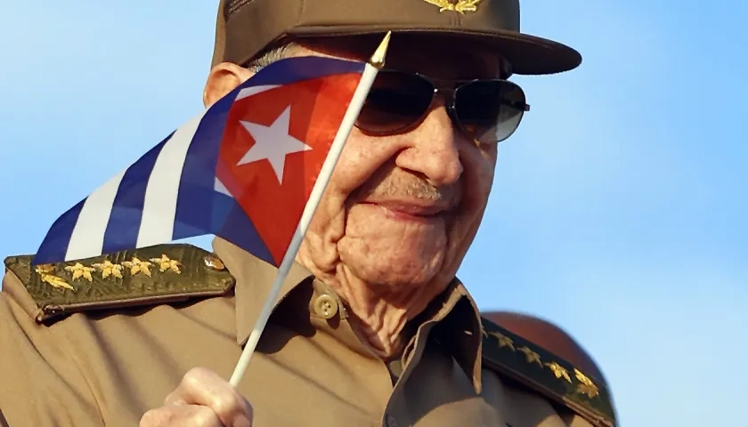 El expresidente cubano Raúl Castro.