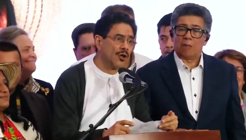 Iván Cepeda, candidato presidencial. 