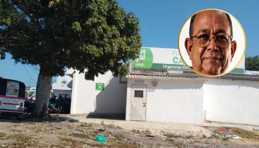 Héctor Aurelio Jiménez fue llevado a la Campbell de Malambo, donde se confirmó su muerte.