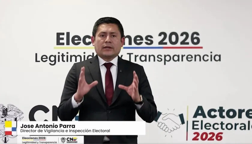 José Antonio Parra, Director de Vigilancia e Inspección Electoral del CNE. 