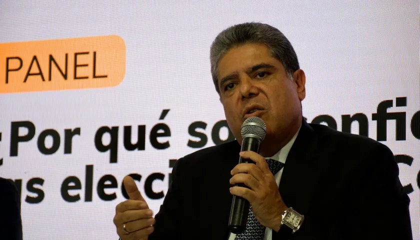 El Contralor General, Carlos Hernán Rodríguez.