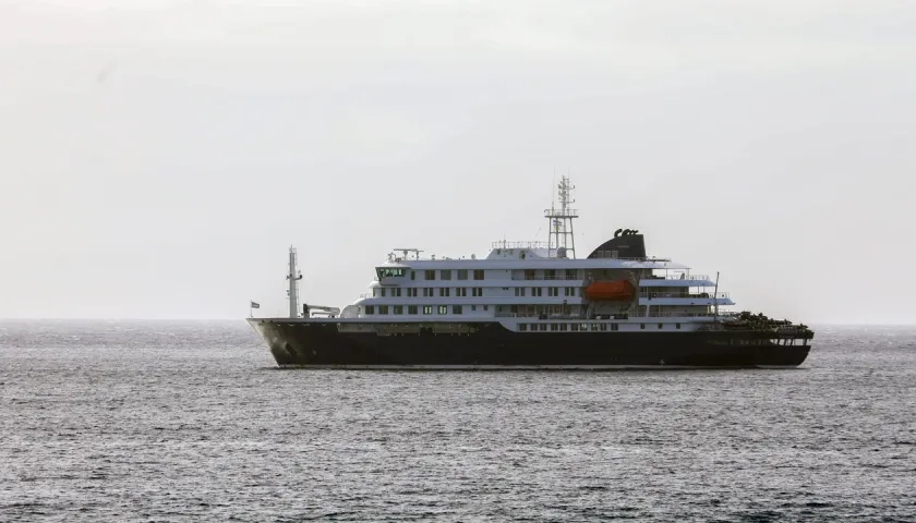 Crucero en donde detectaron el virus.