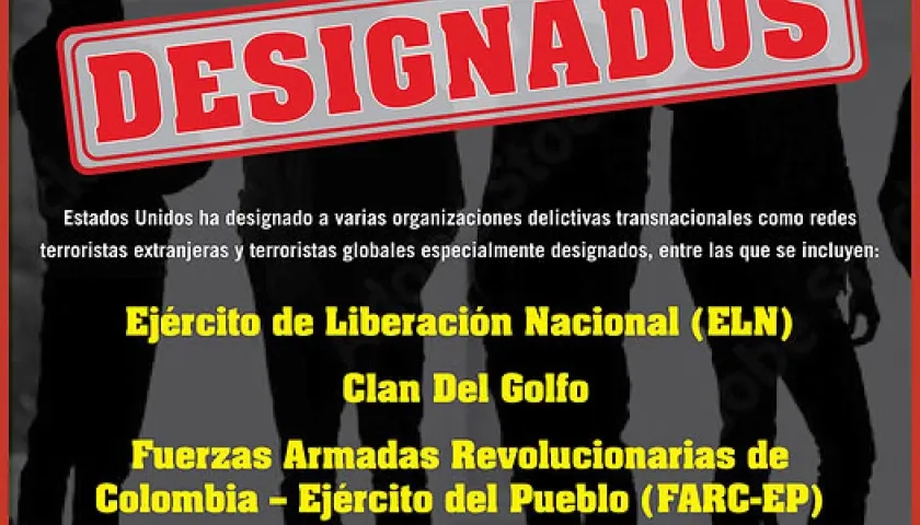 Imagen publicada por la Embajada de EE.UU. en Bogotá. 