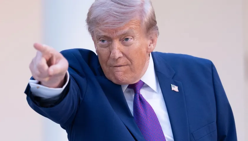 Donald Trump, presidente de Estados Unidos.