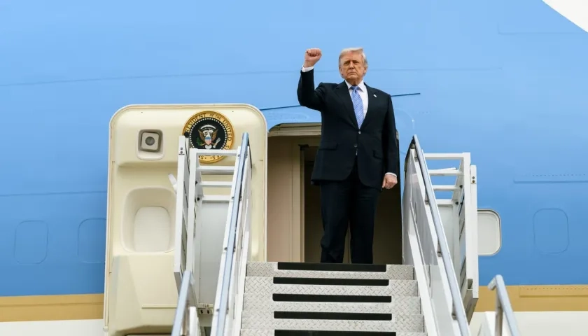 Donald Trump, Presidente de Estados Unidos. 