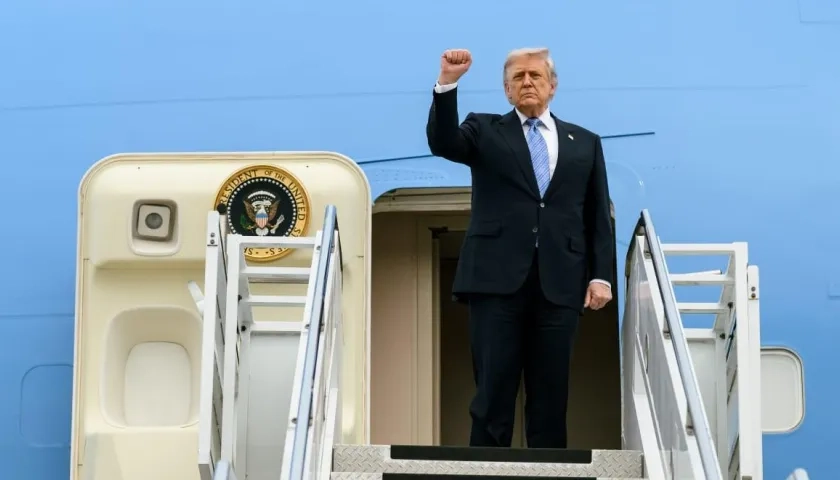 Trump planea construir un helipuerto en la Casa Blanca