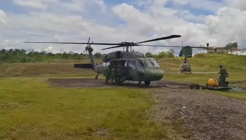Tropas del Ejército.