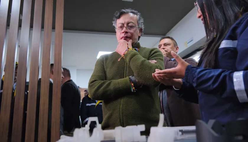 El Presidente Gustavo Petro.