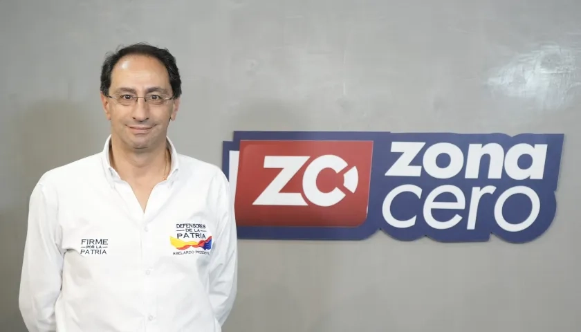 El candidato a la vicepresidencia José Manuel Restrepo.