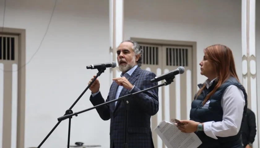 El ministro del Interior, Armando Benedetti.