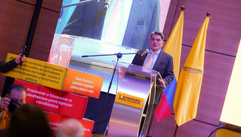El procurador Gregorio Eljach.