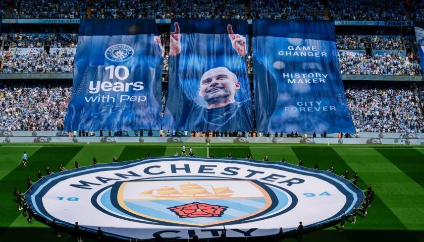 La despedida de Guardiola.