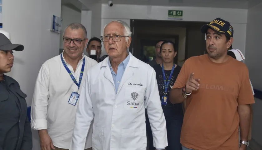 Guillermo Alfonso Jaramillo, ministro de Salud.