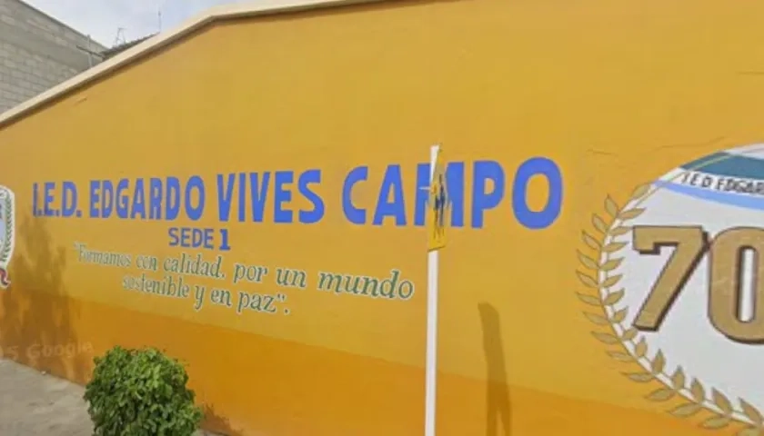 Institución Educativa Distrital 'Edgardo Vives Campo'.