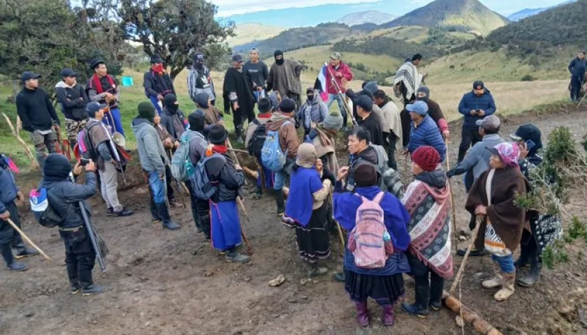 Disputa entre pueblos indígenas. 