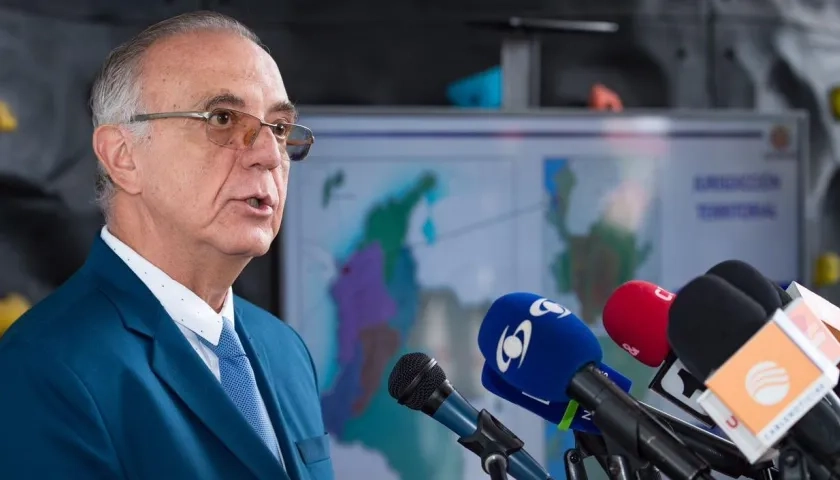 Iván Velásquez, exministro de Defensa.