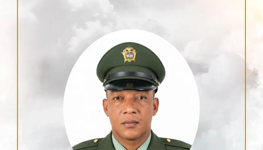 El patrullero José Fernando Erazo Quintana.
