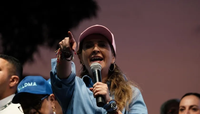 La candidata presidencial Paloma Valencia.