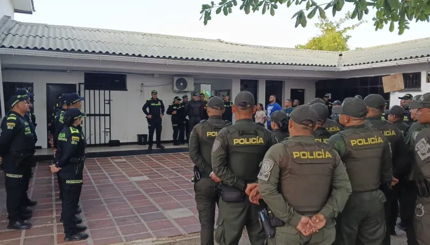 La policía hará presencia en el departamento.