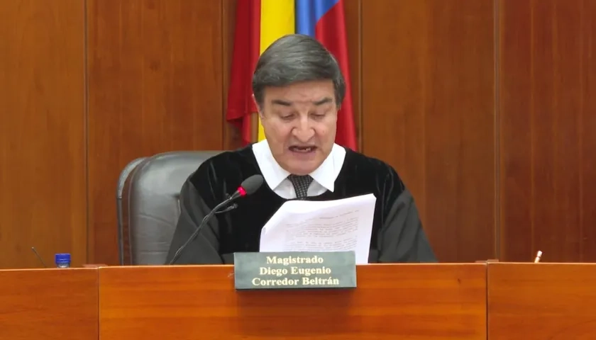 Lectura de la decisión de la Corte Suprema de Justicia.
