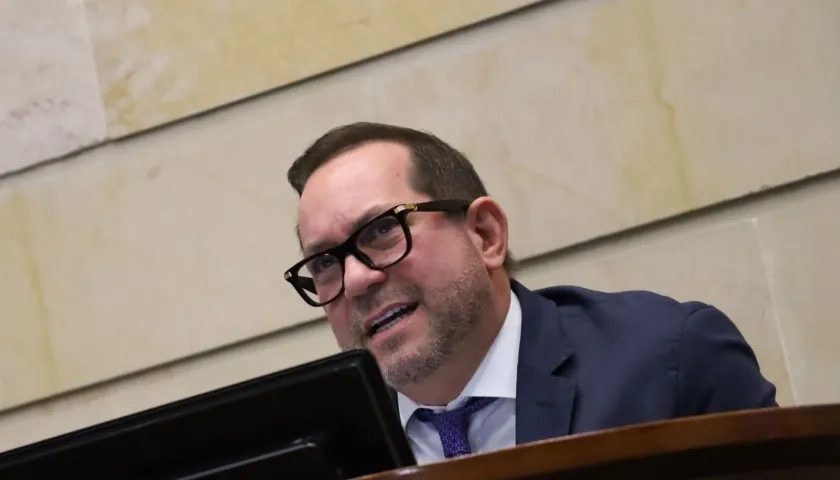 Lidio García, presidente del Senado.