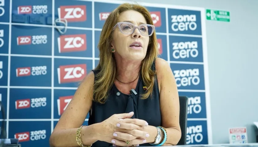 Luisa Fernanda Villegas, candidata vicepresidencial.