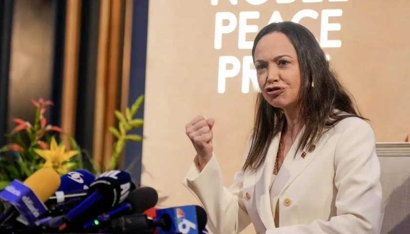 La líder opositora de Venezuela estará visitando países de Latinoamérica.
