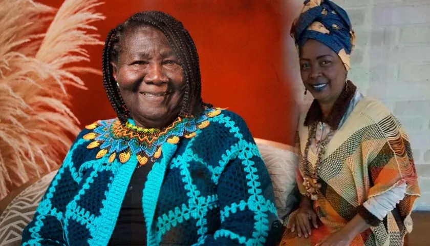 Mary Grueso y Mirian Díaz. 