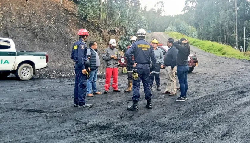 Lugar donde se encuentra la mina.