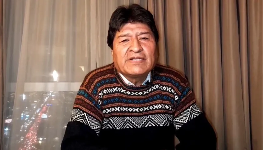 El exmandatario de Bolivia, Evo Morales.