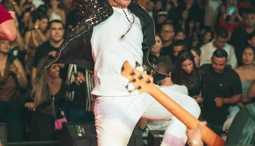 El cantante Samuel Morales.