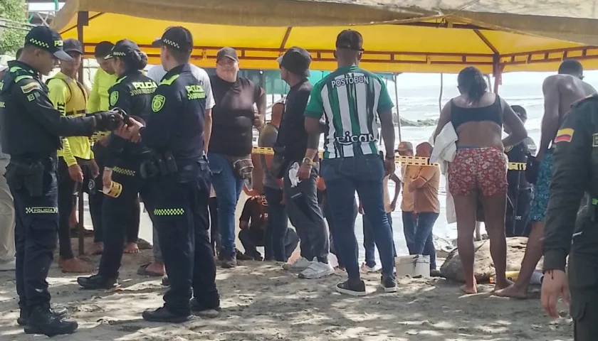 Lugar donde fue encontrado el cuerpo del adolescente.