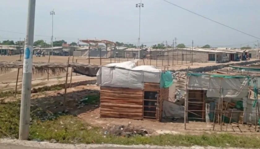Aspecto del municipio de Puebloviejo, Magdalena. 