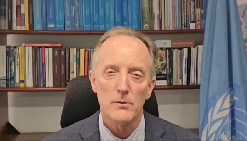 Scott Campbell , representante de la ONU Derechos Humanos en Colombia. 