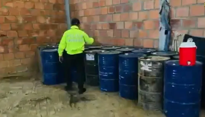 Operativo de la Policía.