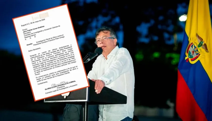 El Presidente de la República, Gustavo Petro.