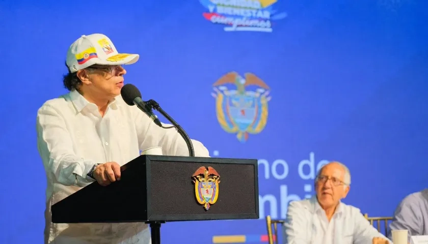 El Presidente de la República, Gustavo Petro.