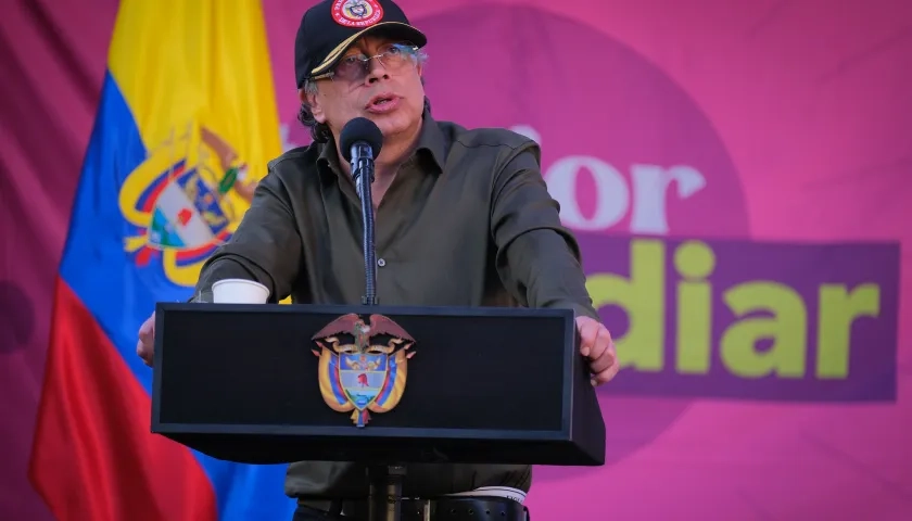 El Presidente de la República, Gustavo Petro.