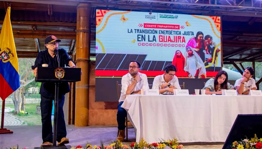 El Presidente de la República, Gustavo Petro.