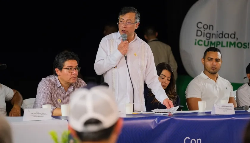  El Presidente de la República, Gustavo Petro.