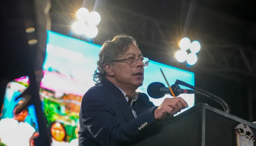 El Presidente de la República, Gustavo Petro.