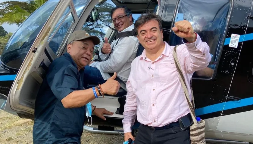 Petro y Olmedo López.