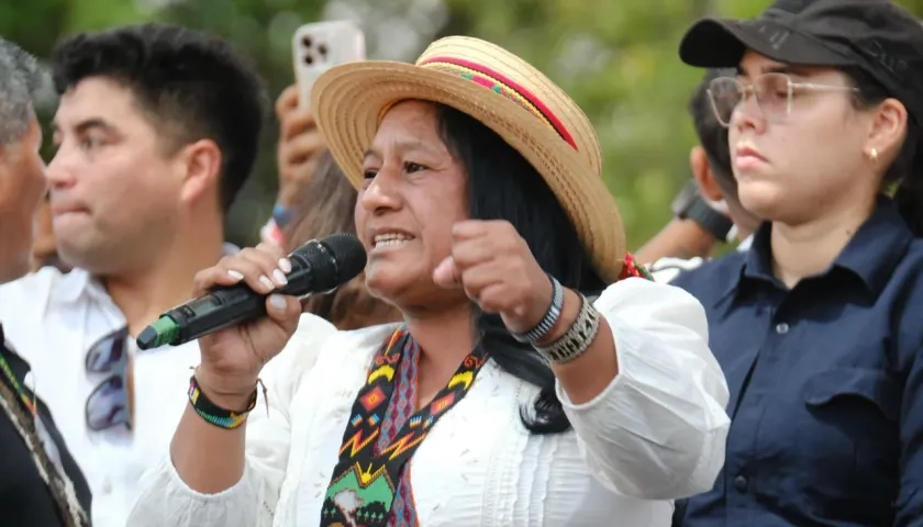 Aida Quilcué, fórmula vicepresidencial de Iván Cepeda.
