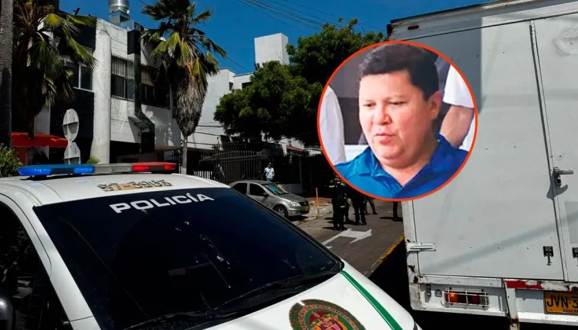 Raúl Antonio Jiménez Montes, empresario ileso en el atentado de este lunes en el norte de Barranquilla.