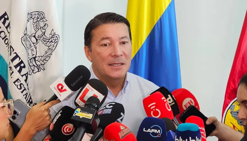 Hernán Penagos, registrador Nacional. 