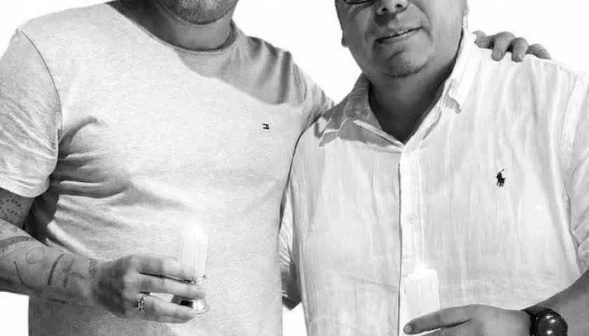 Roger Mauricio Devia y Fabián Cubarral.