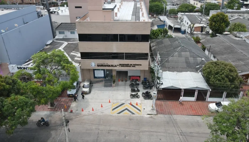 Sede de la Secretaría de Tránsito de Barranquilla. 